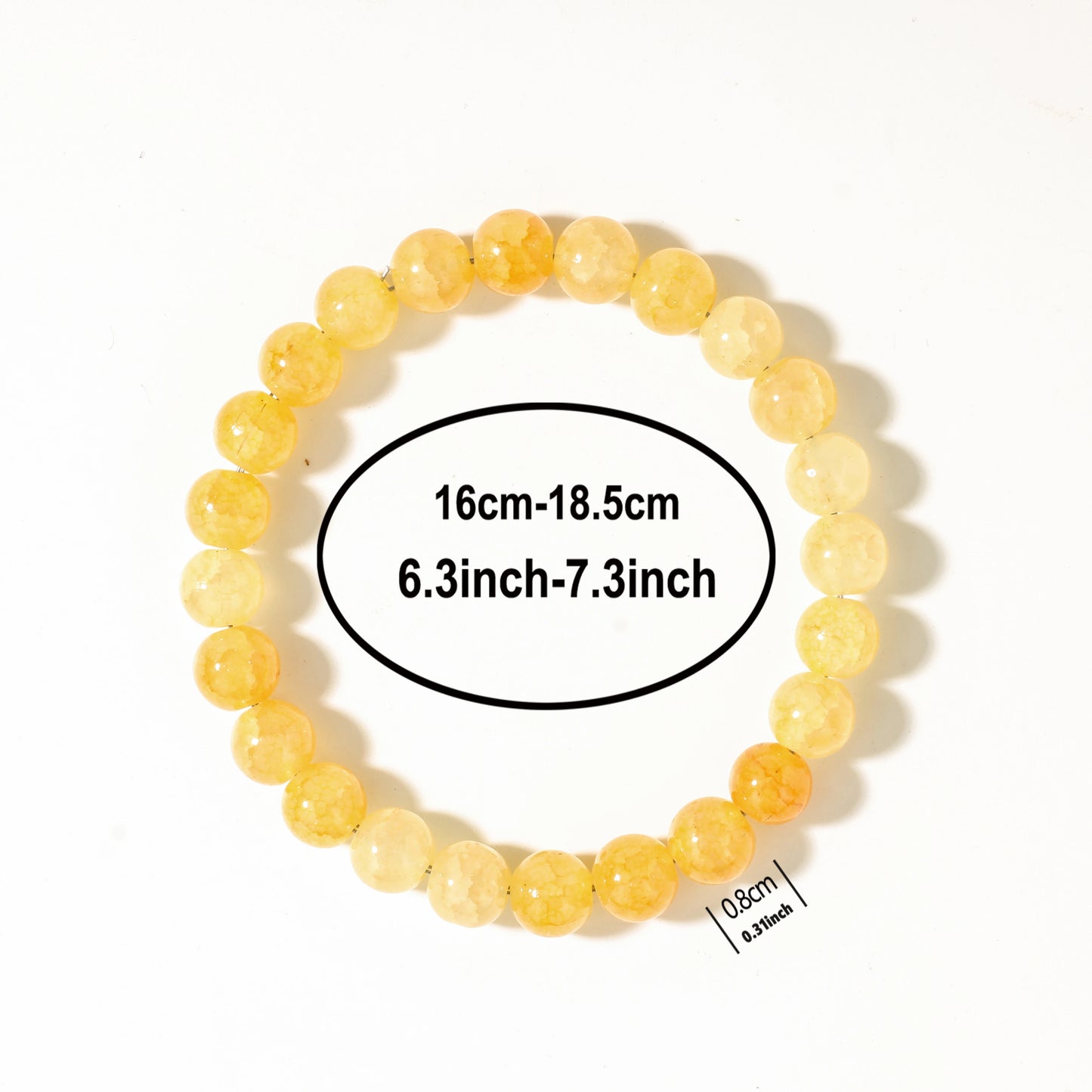 Blooming Autumn Citrine Natural Stone Bracelets