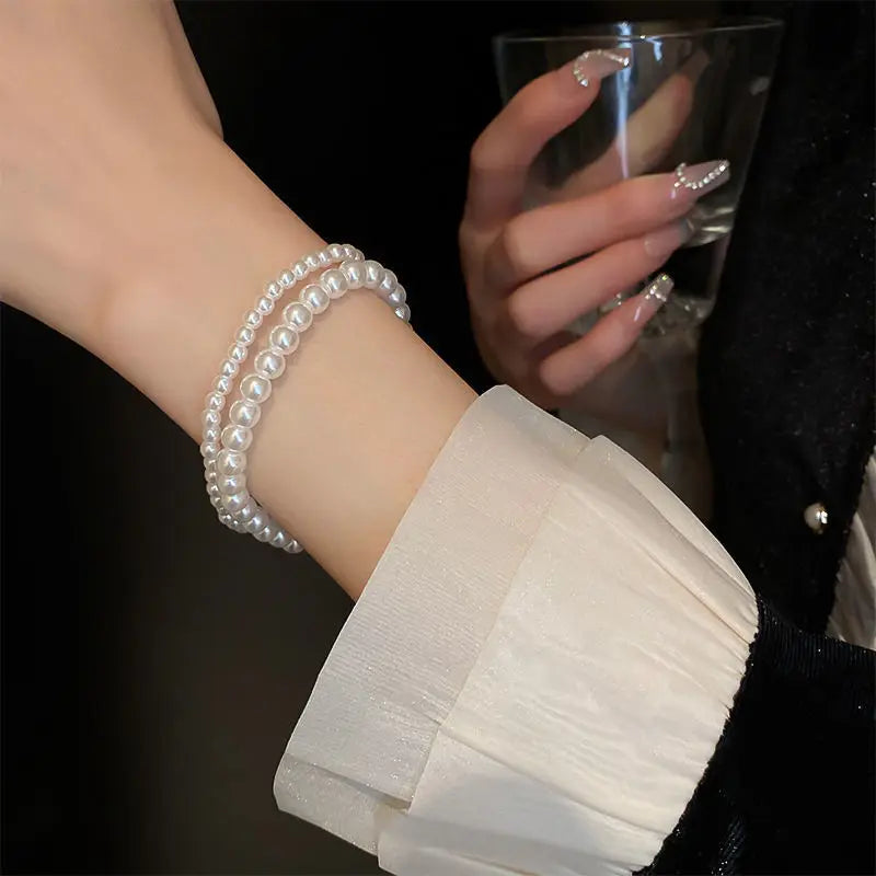 Timeless Multi-design Pearl Bracelet
