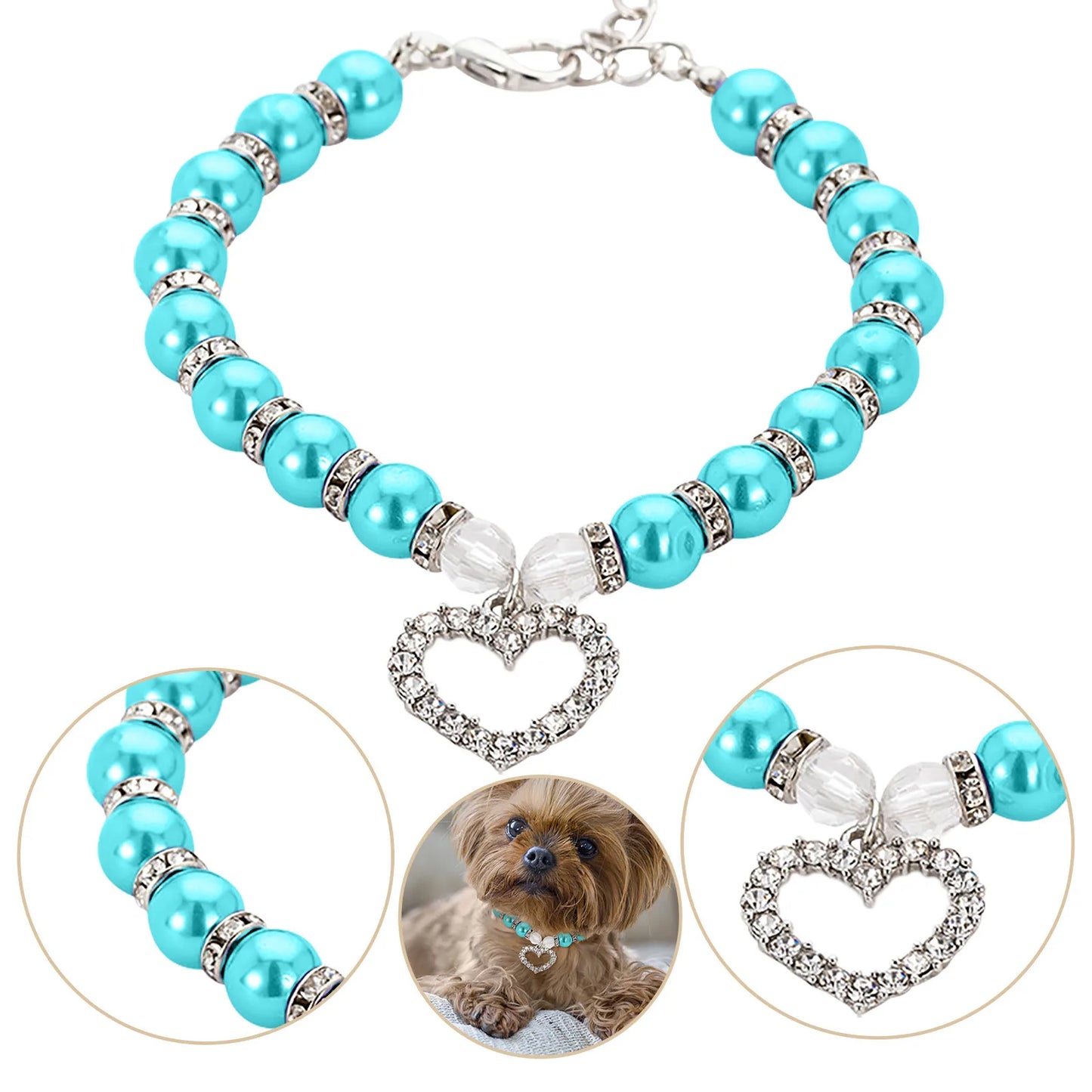 Pearls And Diamonds Dog & Cat Collars