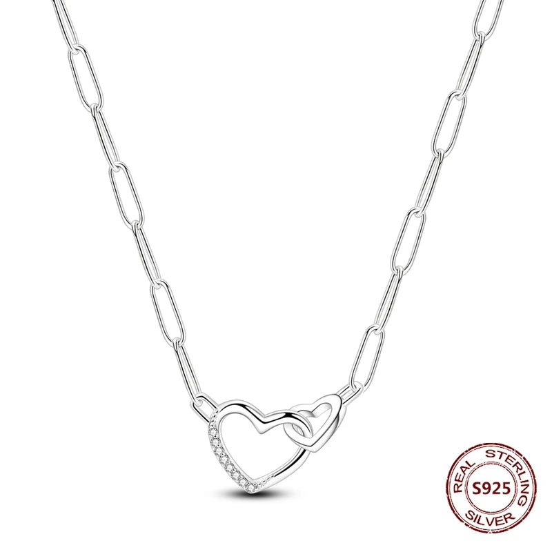 Enchanting Silver Unique Styled Necklace