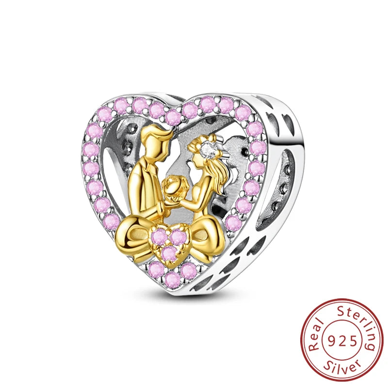 Gold Series 2 Charm Pendants