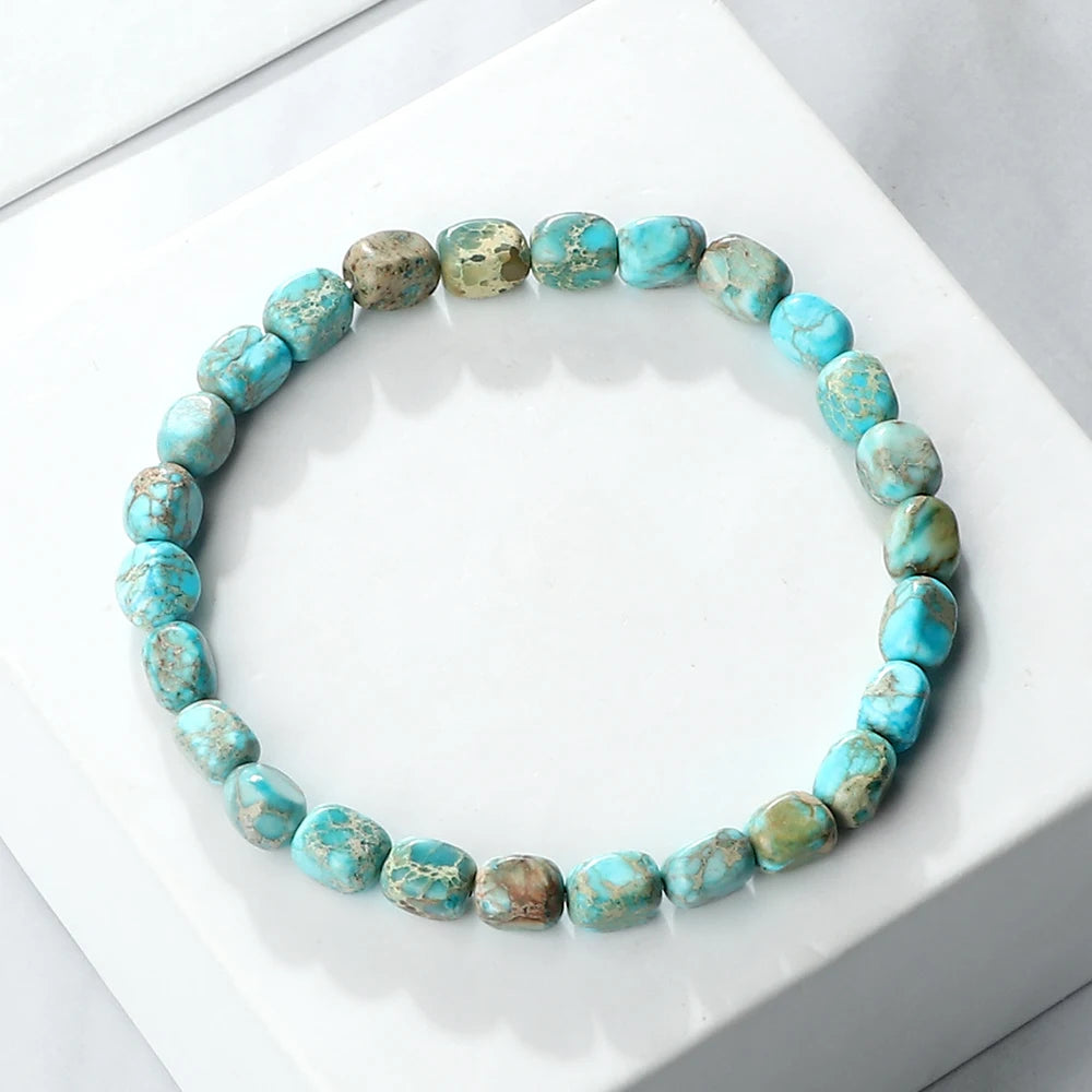 Legendary Grounding Multicolored Emperor Stone Bracelets