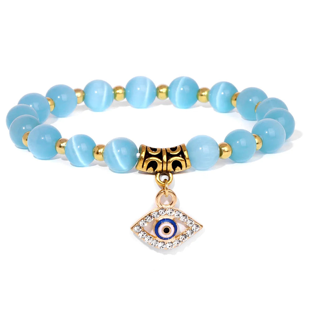 Fatima Hand & Evil Eye Charm Protection Bracelets