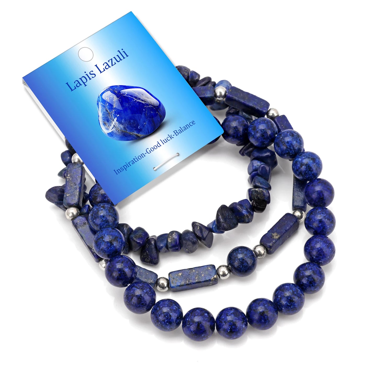 Ocean Bohemian Natural Stone Beaded Stackable Bracelet