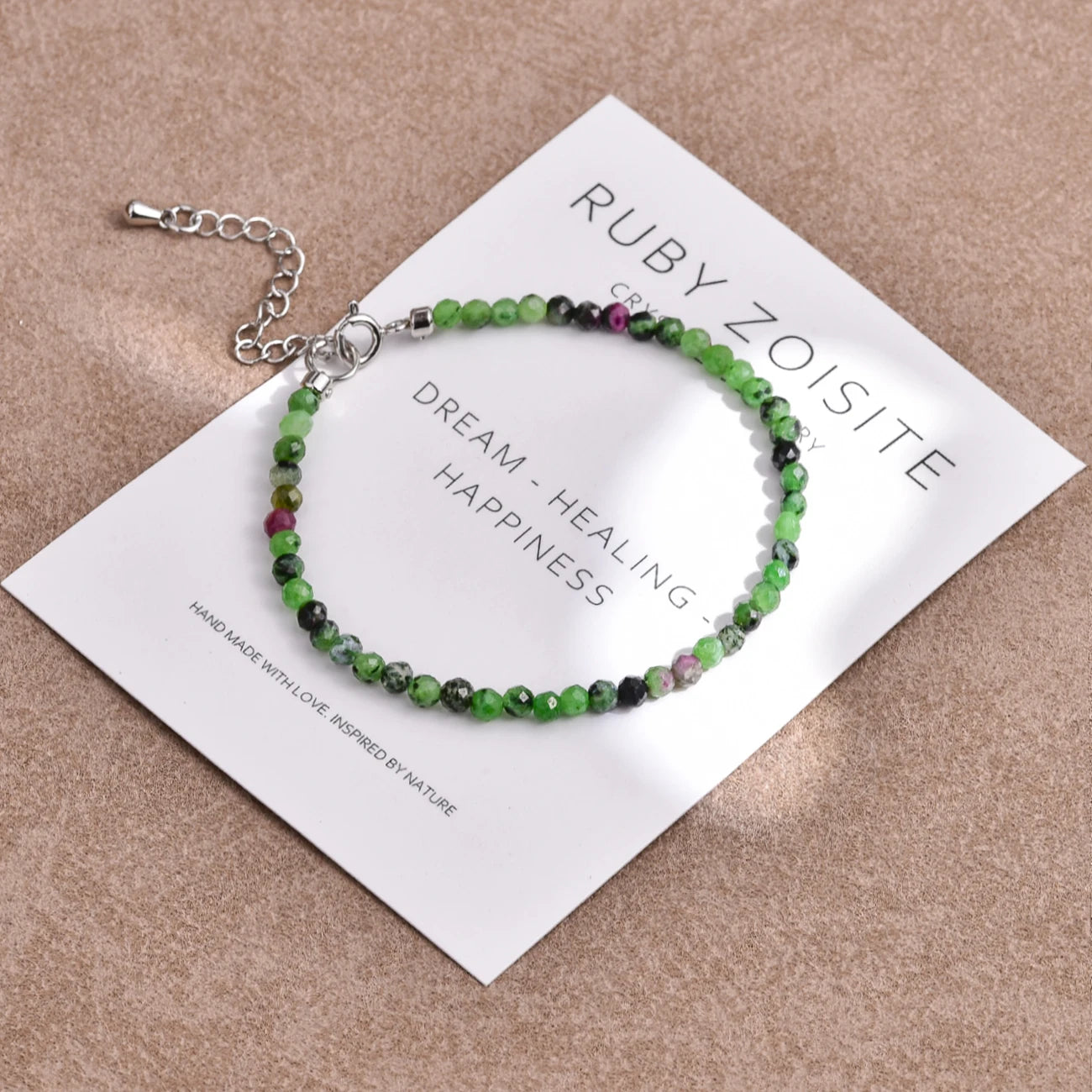 Dainty Healing Crystal Modern Design Bracelets