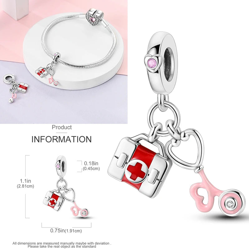 Explore Vibrancy Silver Array Charms Pendants