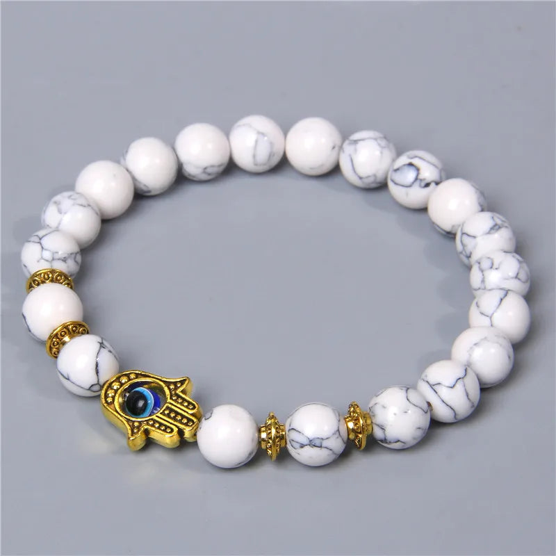 Fatima Hand & Evil Eye Charm Protection Bracelets