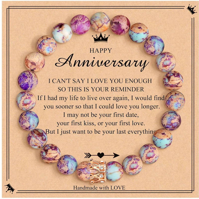 Royal Gold Crown Friendship Healing Stone Gifts