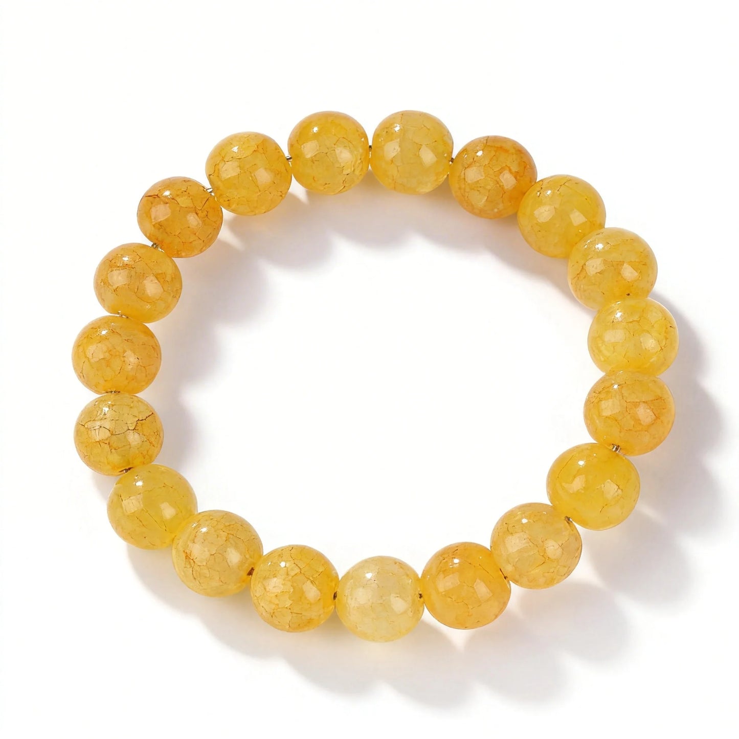 Blooming Autumn Citrine Natural Stone Bracelets