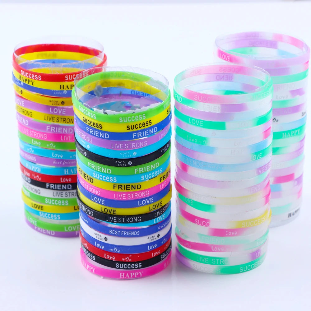 Luminous Motivational Wristband Bracelets