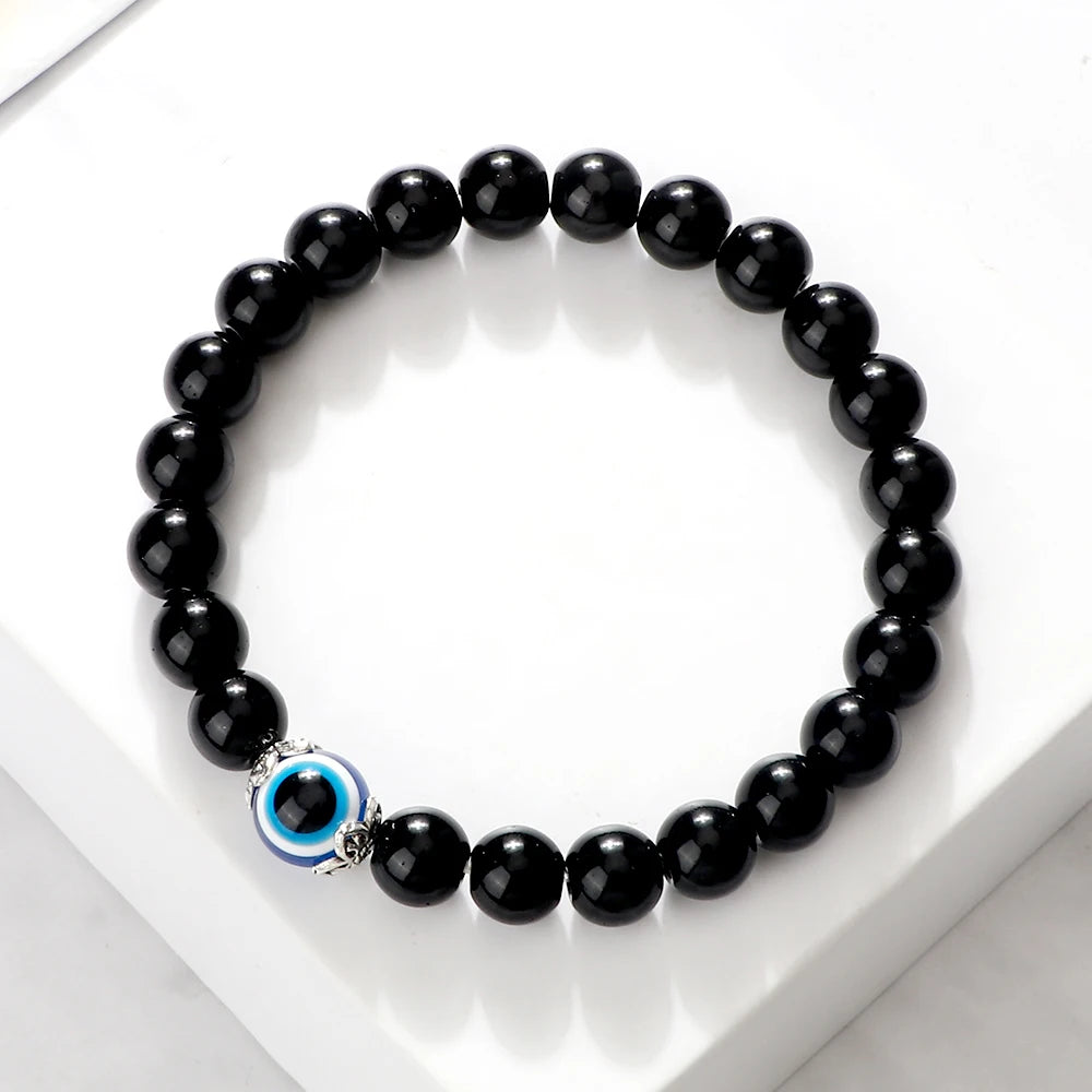 Beautiful Cat Eye Stone Beads Bracelet