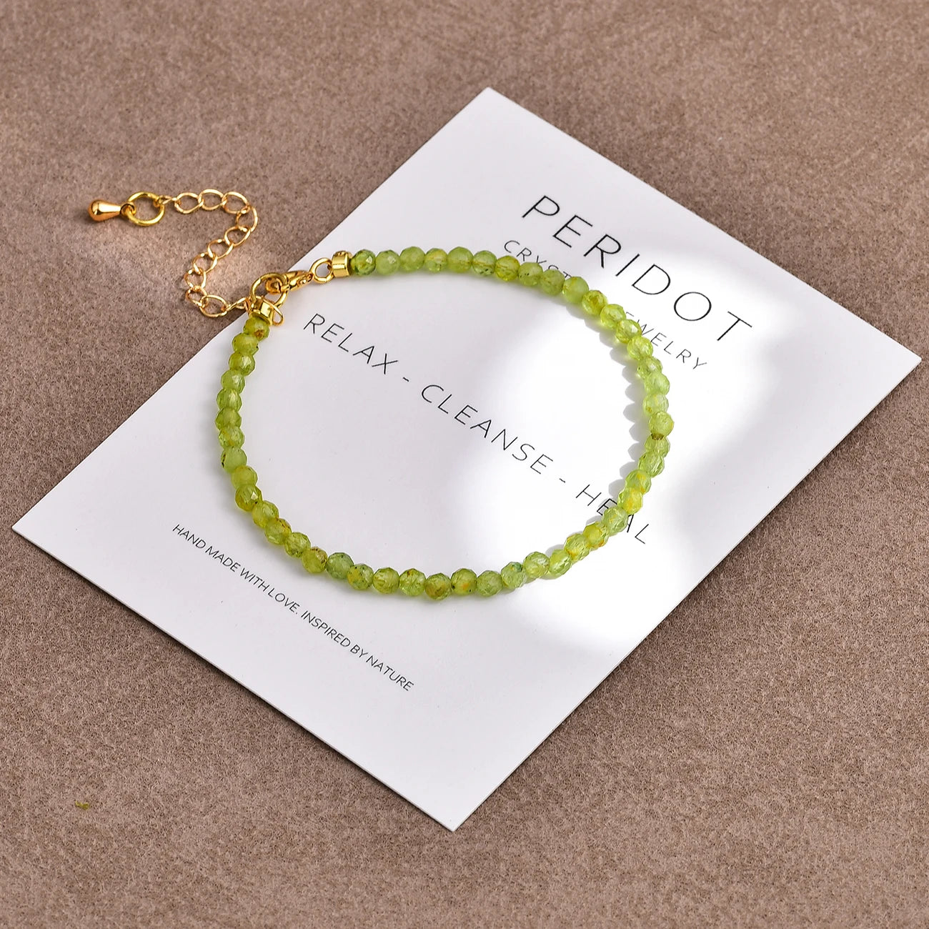 Dainty Healing Crystal Modern Design Bracelets