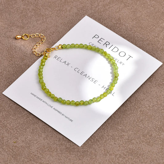 Dainty Healing Crystal Modern Design Bracelets