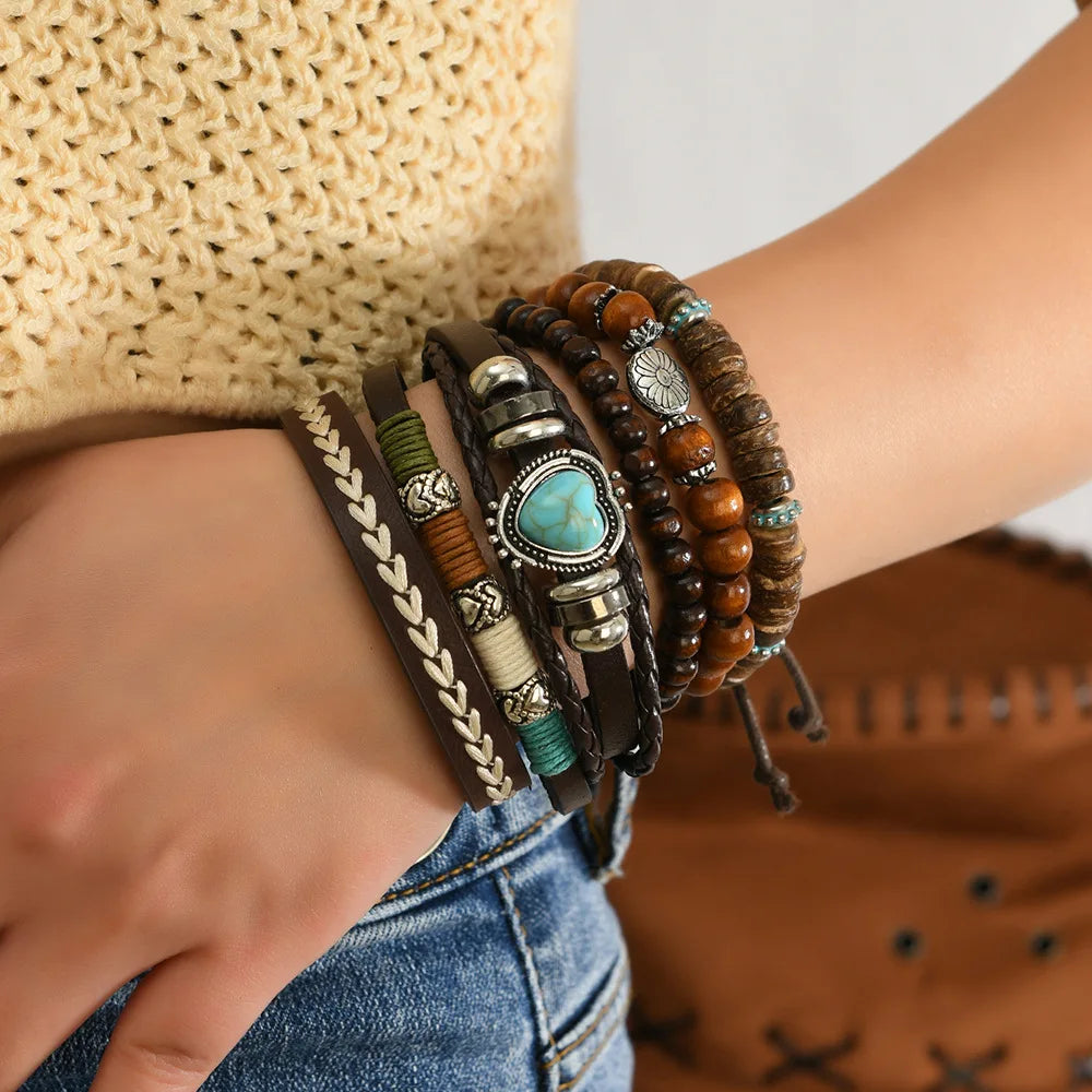 Western Smooth Country Charm Bracelets