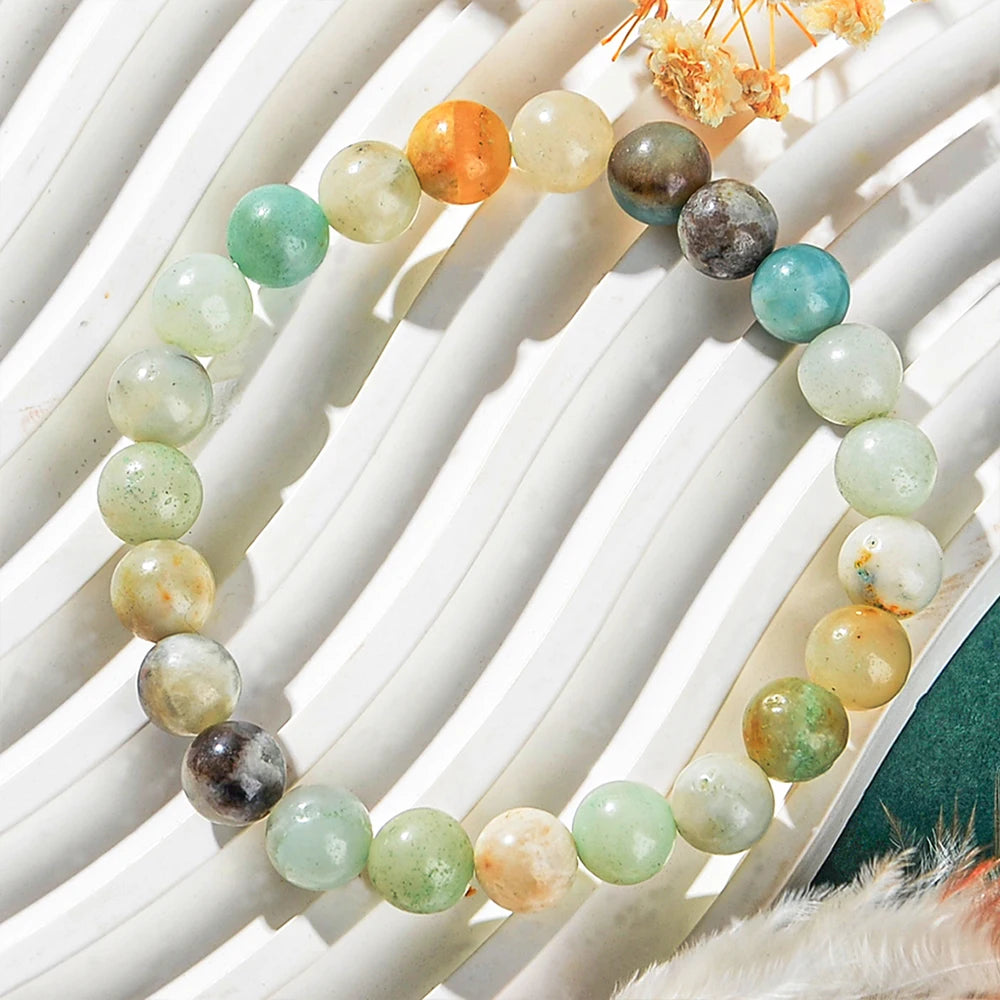 Spiffy Spirit Dendritic Agate Crystal Bracelet