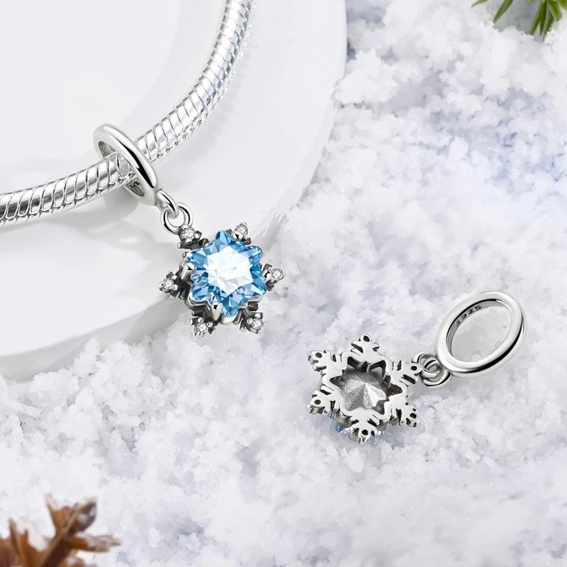Winter Fresh Snow Time Series Charms