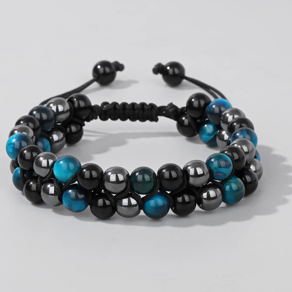 Double-layer Powerful Distance Charm Bracelets