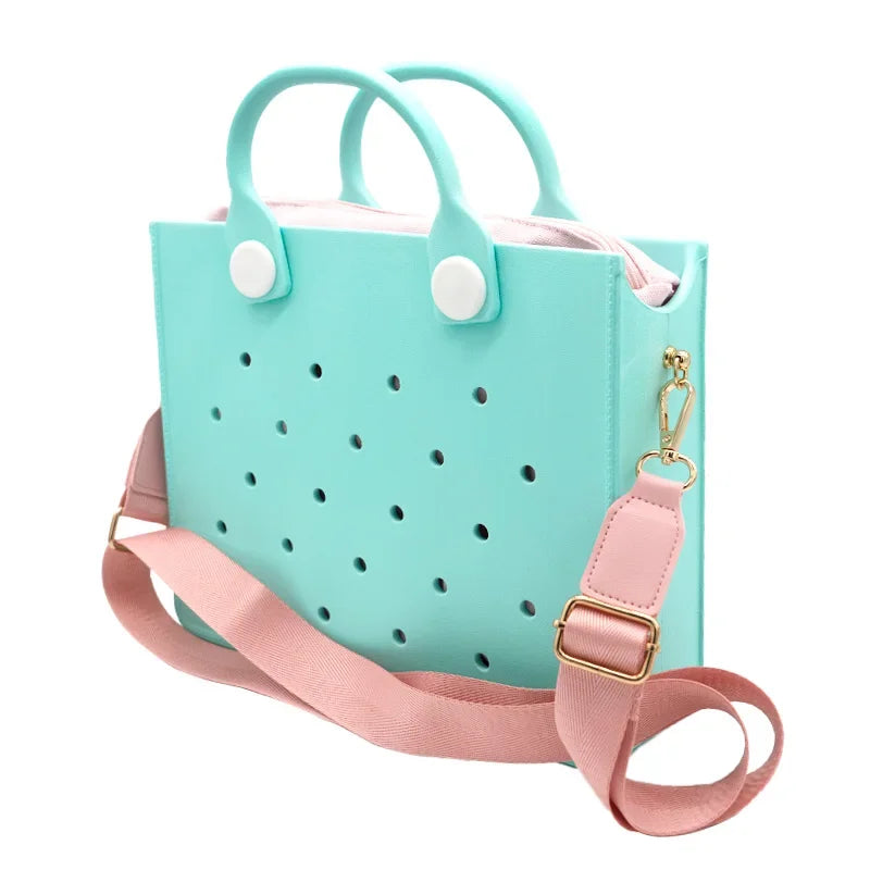 Pastel Palettes Rainbow Tote Handbag