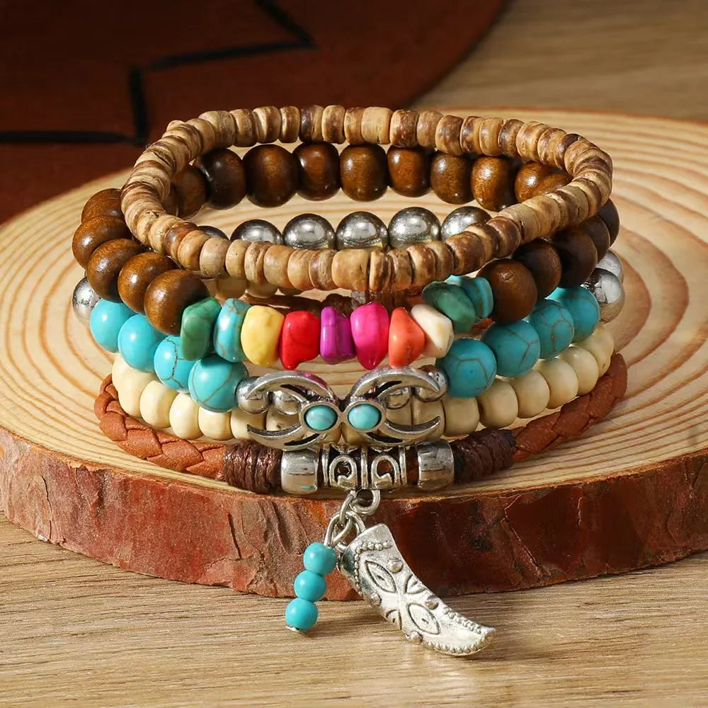 Western Smooth Country Charm Bracelets