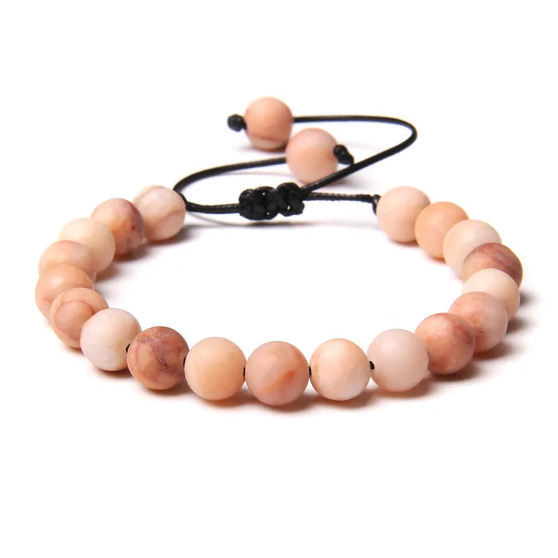 Couple Distance Energy Bracelets Natural Stone Healing