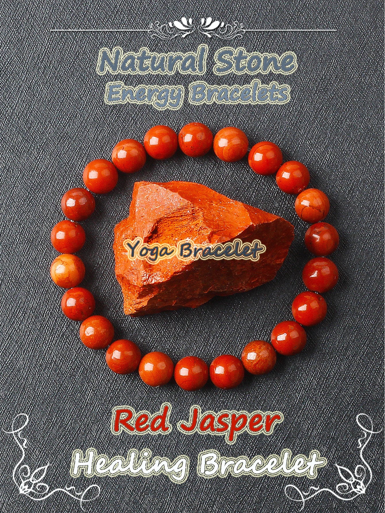 Genuine Crystal Round Healing Bracelets