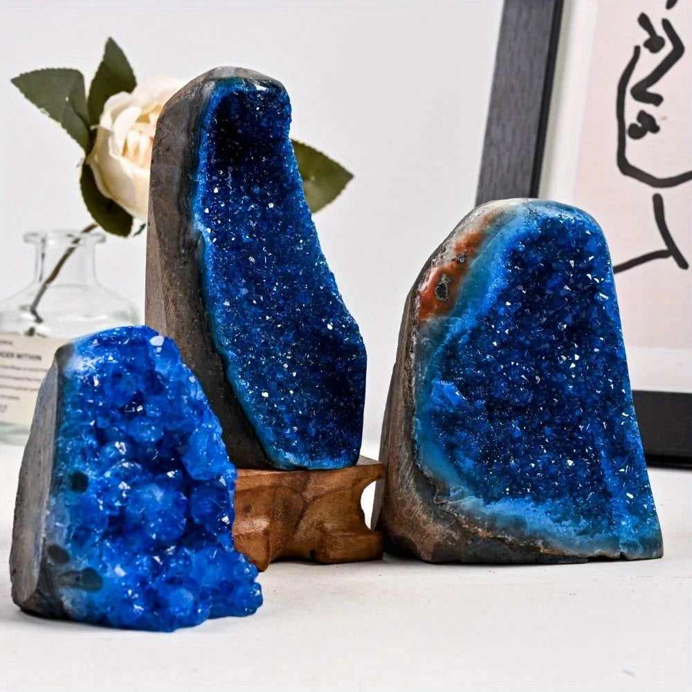 Sapphire Stunning Blue Crystal Cluster