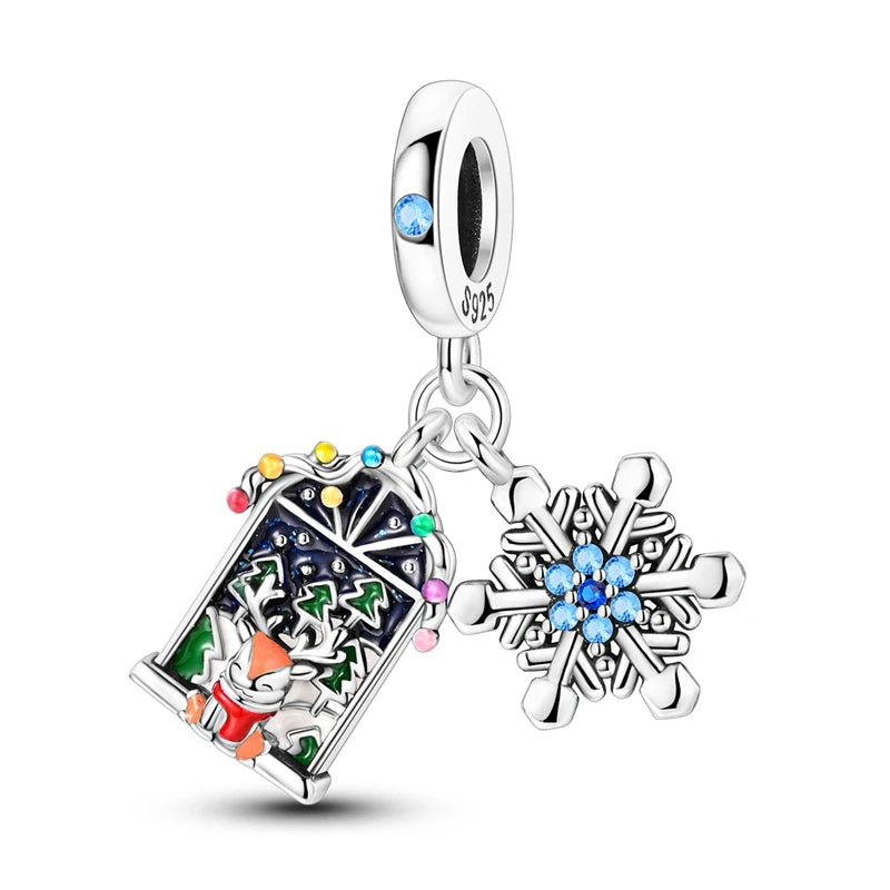 Winter Fresh Snow Time Series Charms