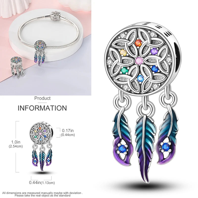 Explore Vibrancy Silver Array Charms Pendants