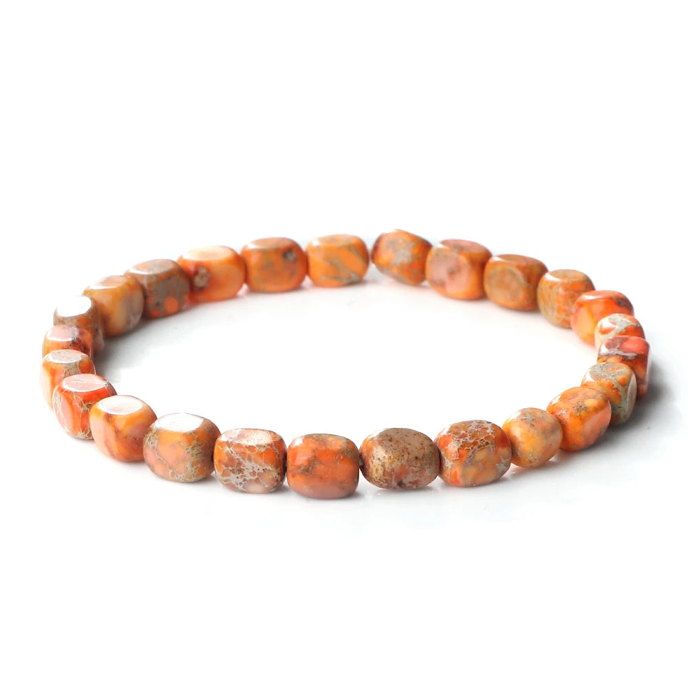 Legendary Grounding Multicolored Emperor Stone Bracelets