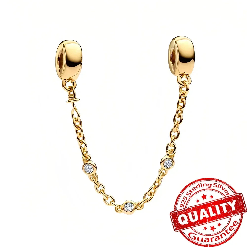 Glittering Gold Mixed Sparkling Charm Pendants