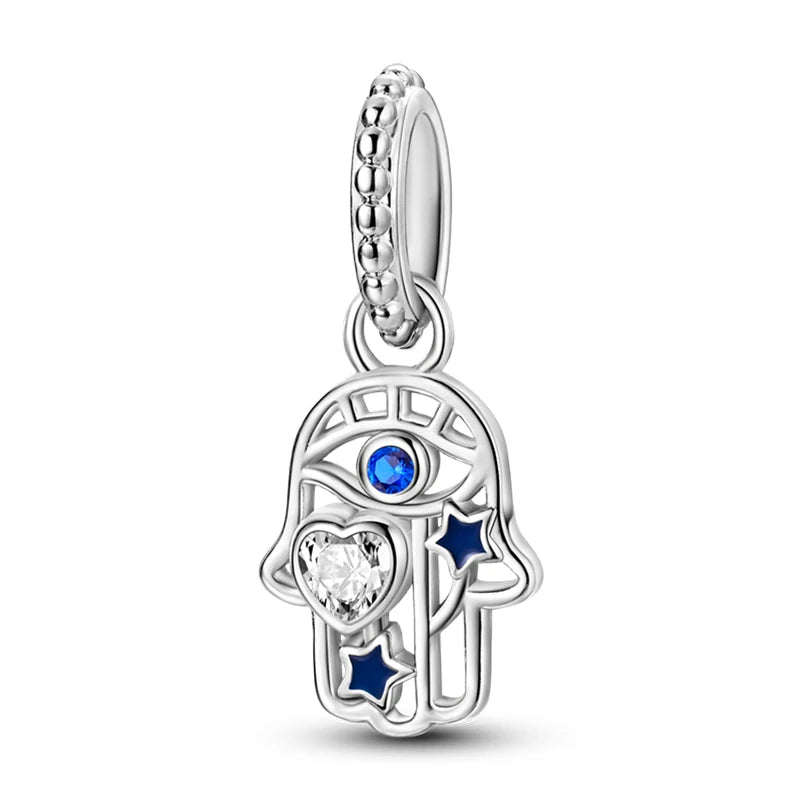 Sparkling Horus Eye Best Wishes Lucky Charms Pendants