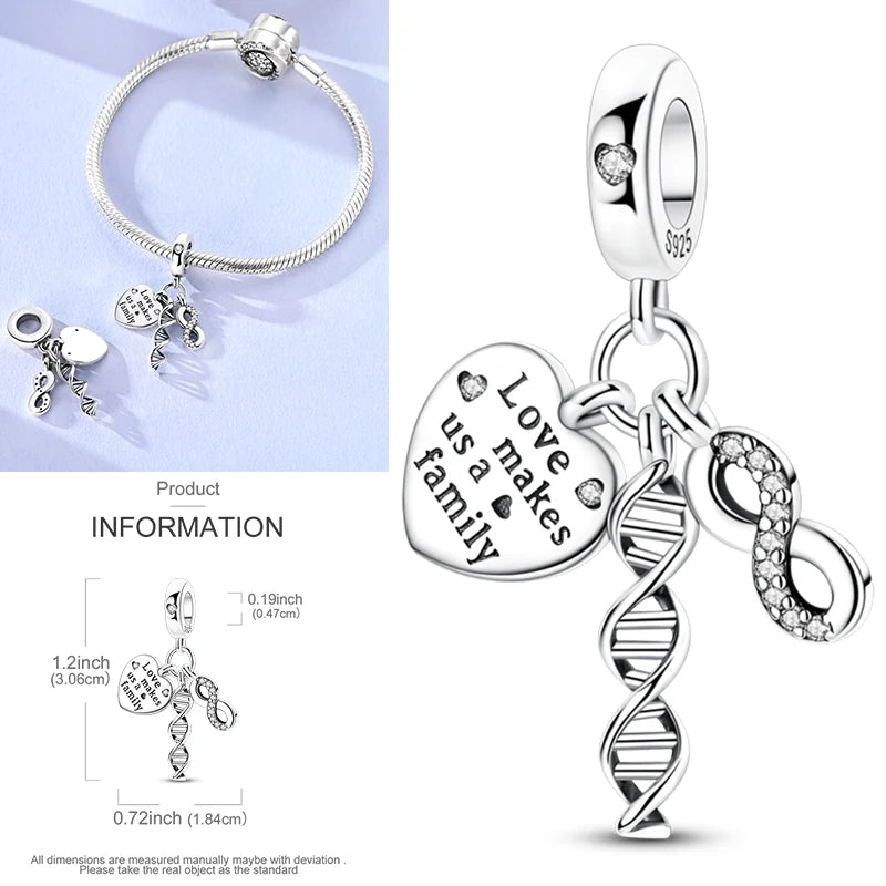 Explore Vibrancy Silver Array Charms Pendants