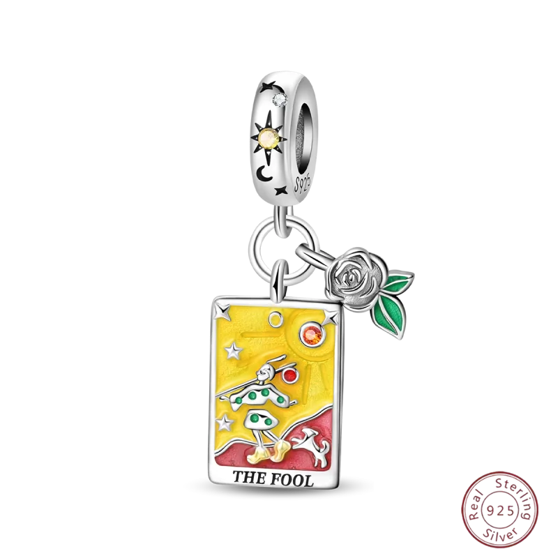 Magic Tarot Sun Moon Stars Charms Pendants