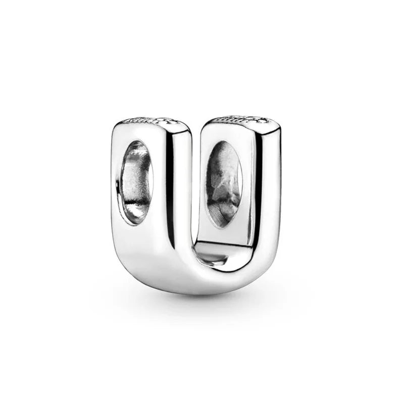 Beautiful 26 English Letters A-Z Random Combination Charm Beads