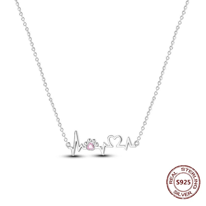 Enchanting Silver Unique Styled Necklace