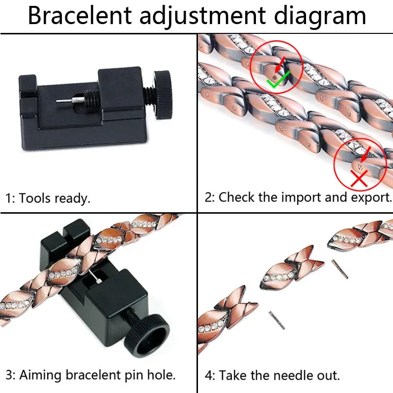 "Ultra Strength Healing Copper Magnetic Anklets"