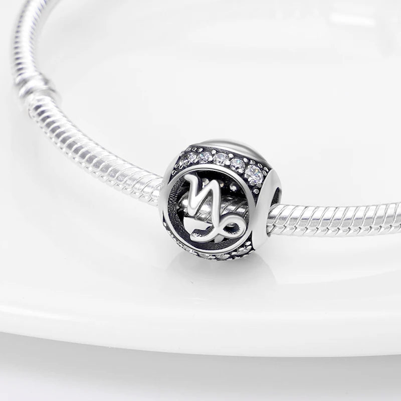 12 Constellation Round add-on Charms