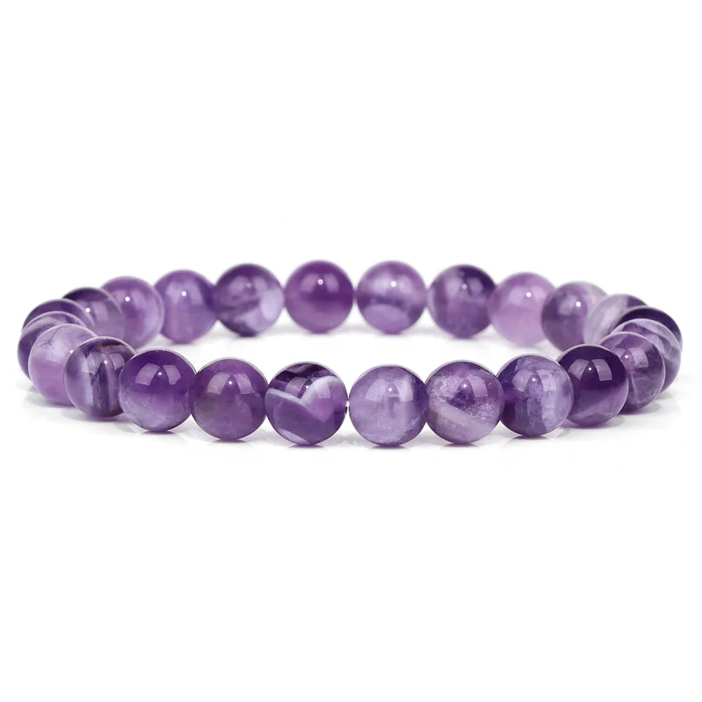Royal Fire Dragon Purple Stone Bracelets