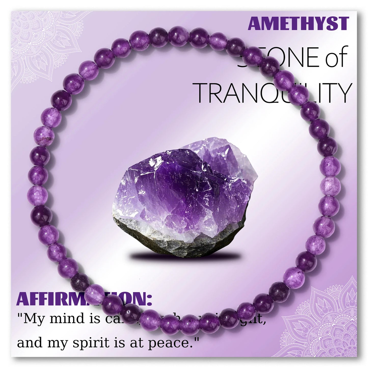 Beautiful Natural Birthstone Beads Bracelets