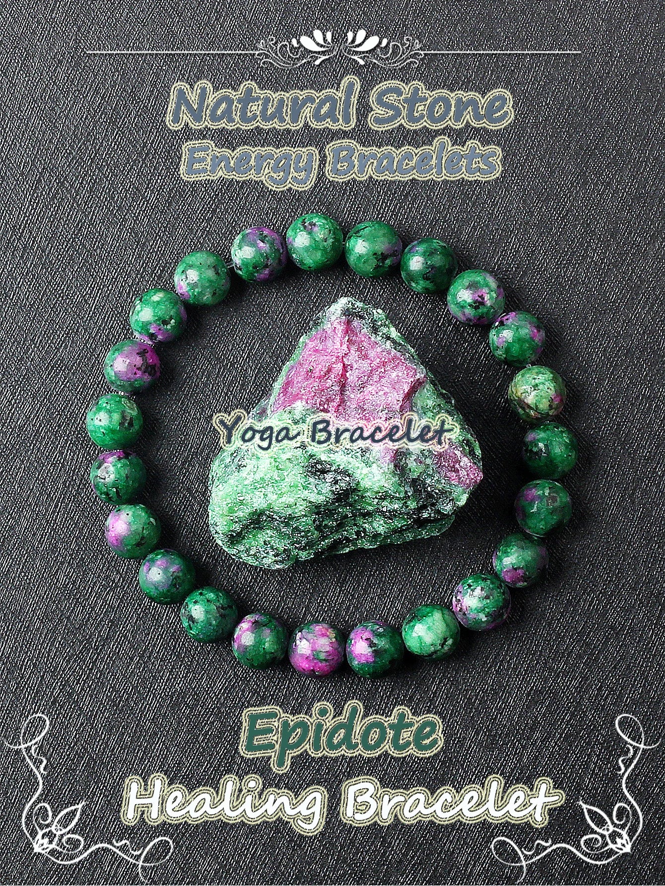 Genuine Crystal Round Healing Bracelets
