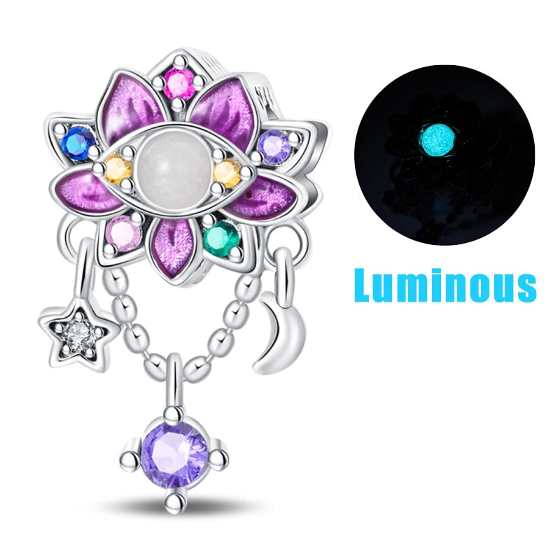 Sparkling Horus Eye Best Wishes Lucky Charms Pendants