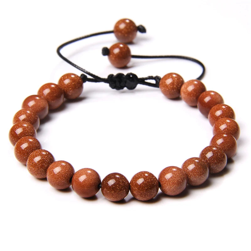 Couple Distance Energy Bracelets Natural Stone Healing