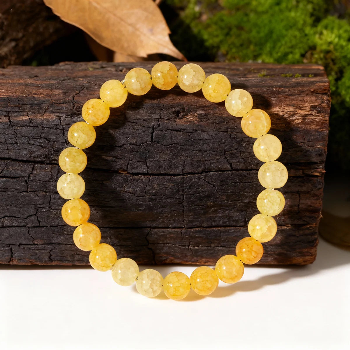 Blooming Autumn Citrine Natural Stone Bracelets