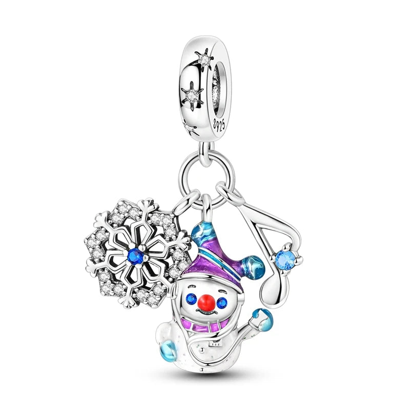 Winter Fresh Snow Time Series Charms