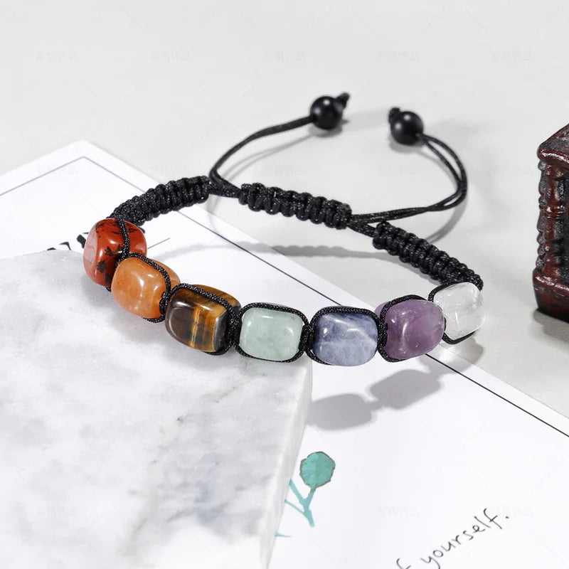 Rock Charm Healing Stone Bracelet
