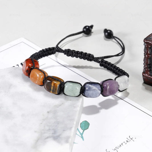 Rock Charm Healing Stone Bracelet