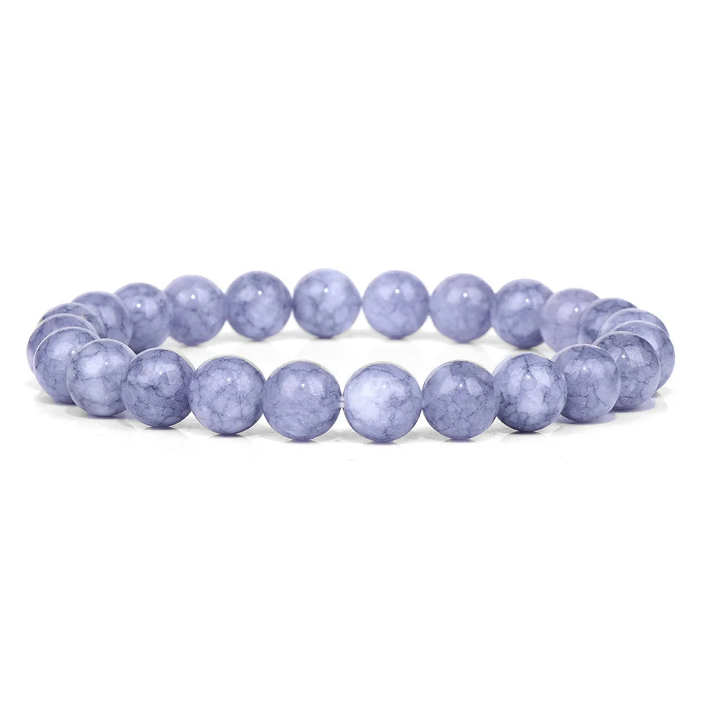 Royal Fire Dragon Purple Stone Bracelets