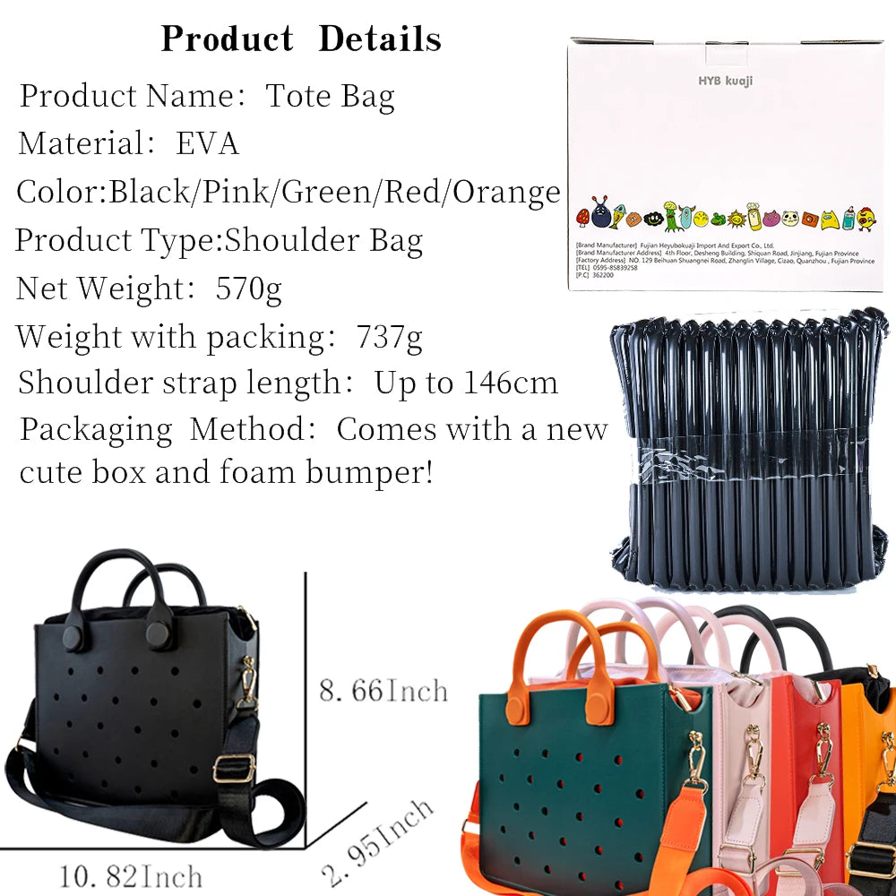 Pastel Palettes Rainbow Tote Handbag