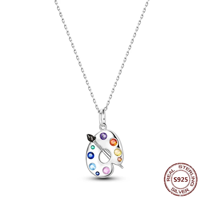 Enchanting Silver Unique Styled Necklace