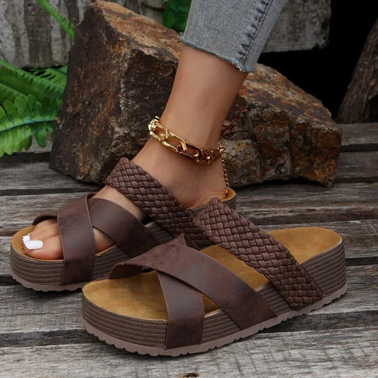 Gladiator Platform Sandals